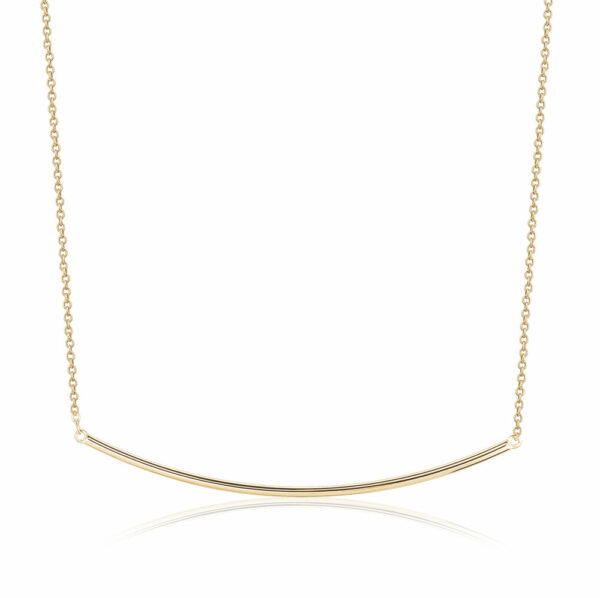 10k Gold Bar Necklace